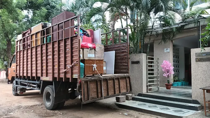 Truck on the Move